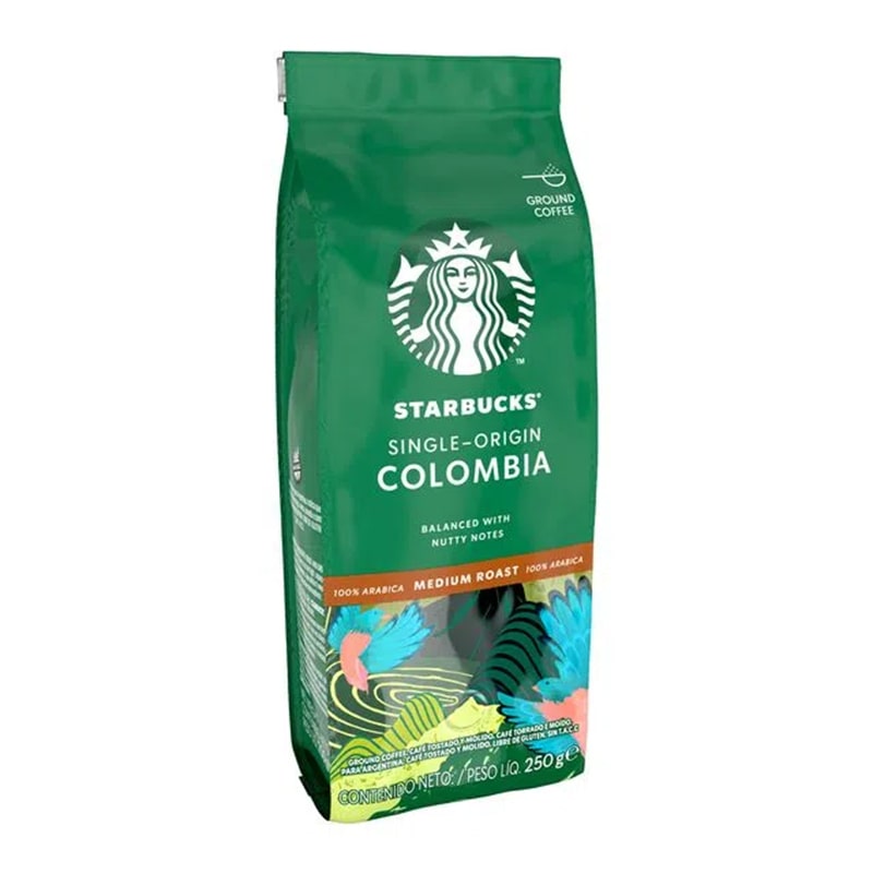 Bolsa de Café Starbucks Colombia Tostado y Molido