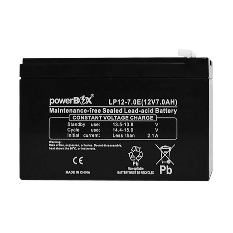 Batería para UPS PowerBox 7Ah 12v