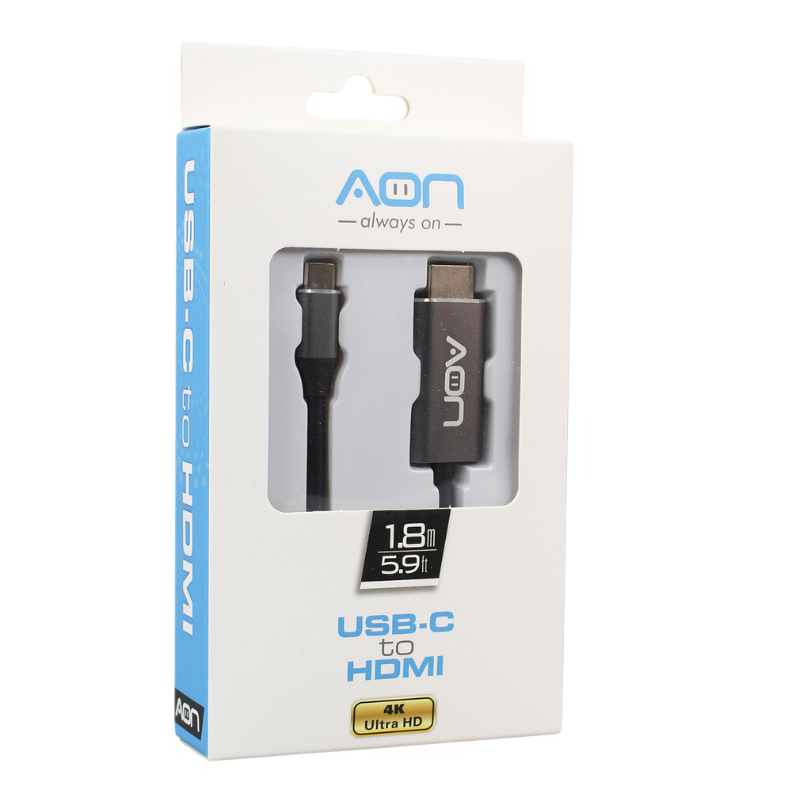 Cable AON Type C a HDMI 1.8m