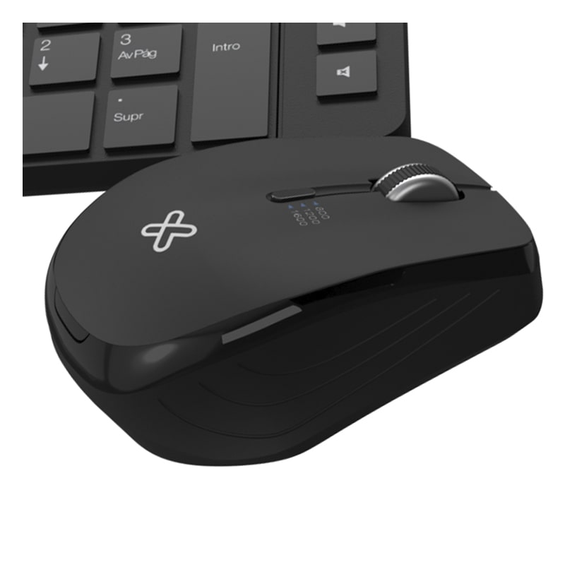 Teclado y Mouse Inalámbrico Klip Xtreme Revolution USB Español