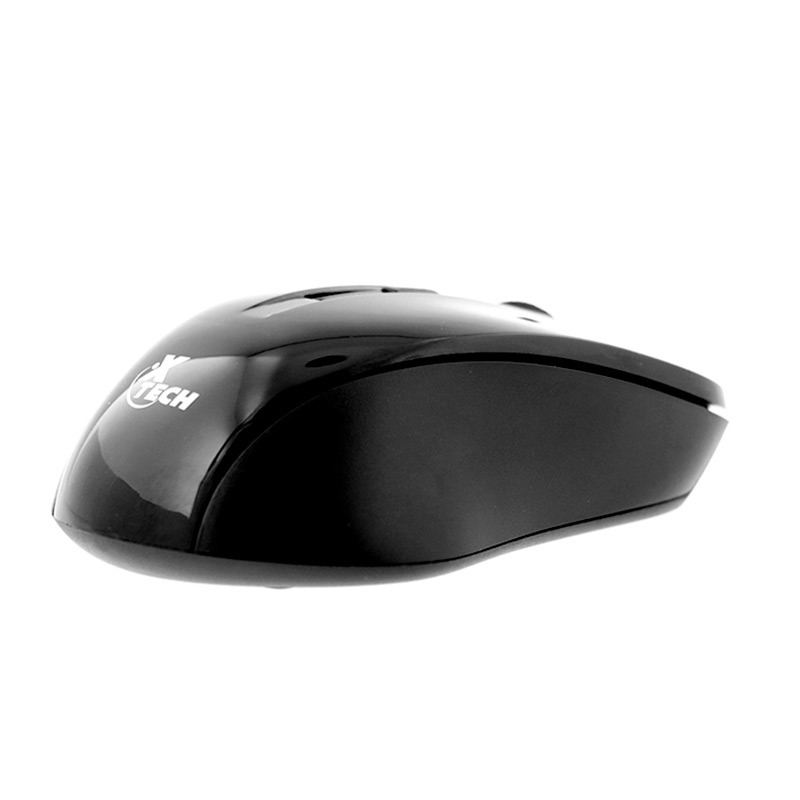 Mouse Inalámbrico Xtech Wireless 3D Óptico 1200DPI Negro