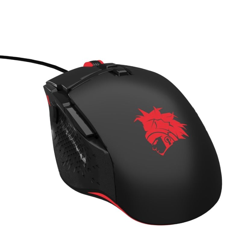 Mouse Gaming Alámbrico Pilas Choy-J 7200DPI RGB Negro