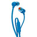 Audifonos JBL 3.5mm In-ear T110 con Micrófono Azul