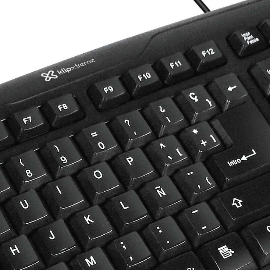 Teclado Alámbrico Klip Xtreme Stylus USB