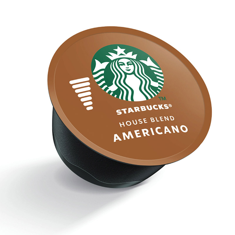 Cápsulas Starbucks House Blend para Nescafé Dolce Gusto