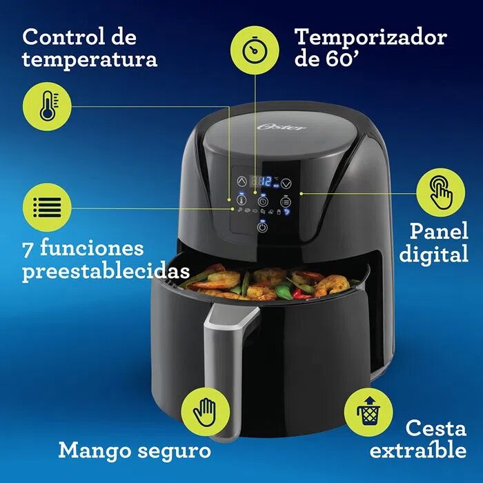 Freidora de Aire Oster Digital 4L