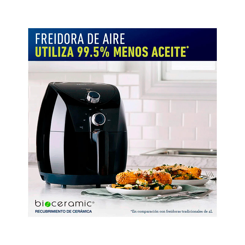 Freidora de aire Oster Bioceramic 3.2 L