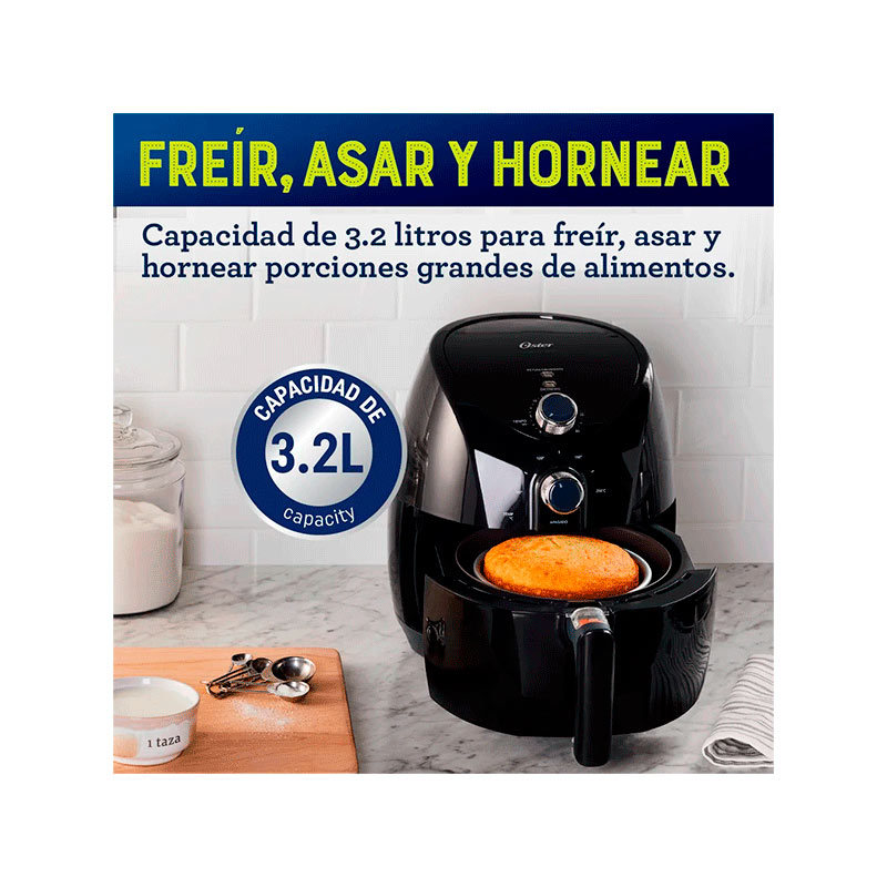 Freidora de aire Oster Bioceramic 3.2 L