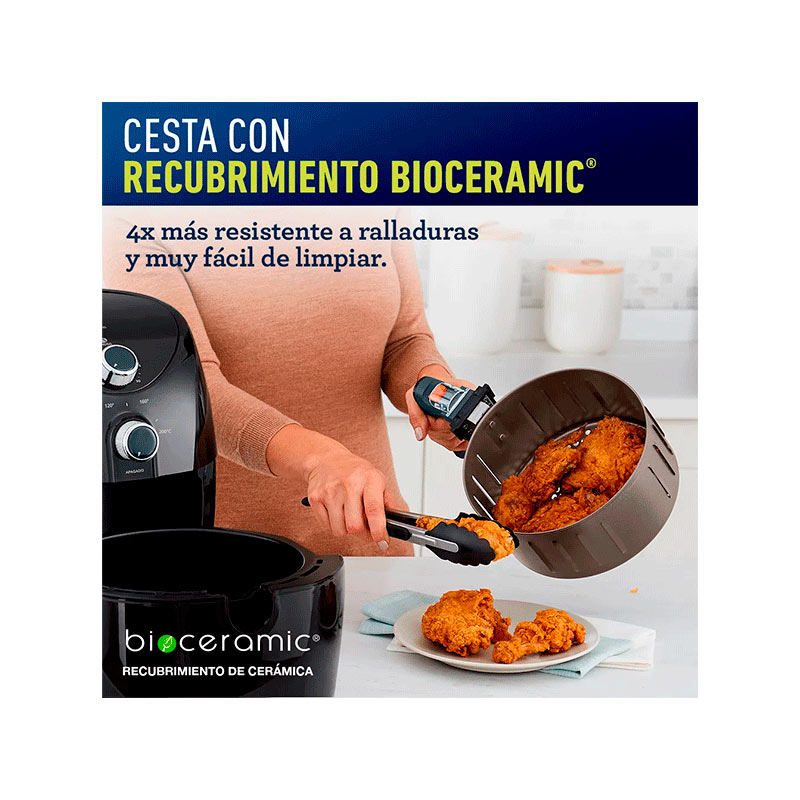 Freidora de aire Oster Bioceramic 3.2 L
