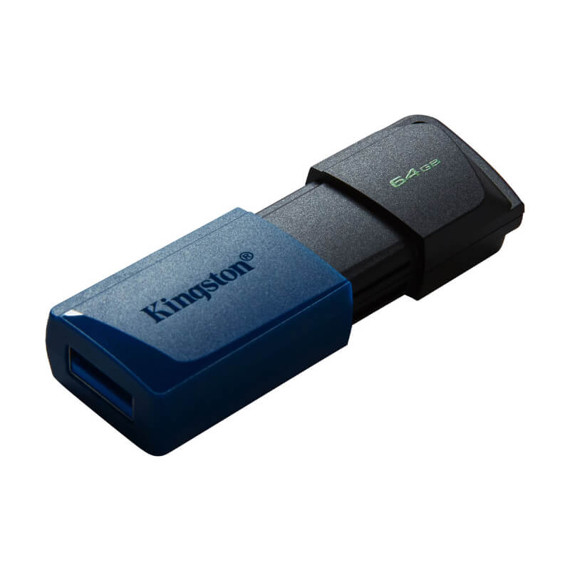 Memoria USB Kingston 64GB DataTraveler Exodia M Azul