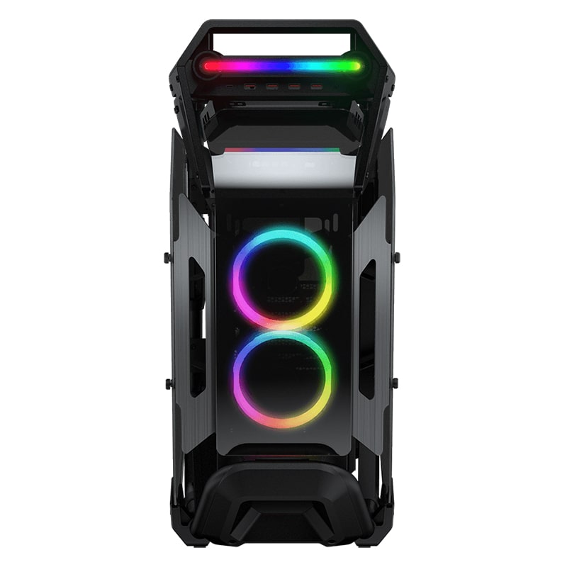 Case Gaming Cougar Cratus RGB Vidrio Templado Media Torre ATX Negro (Sin fuente)