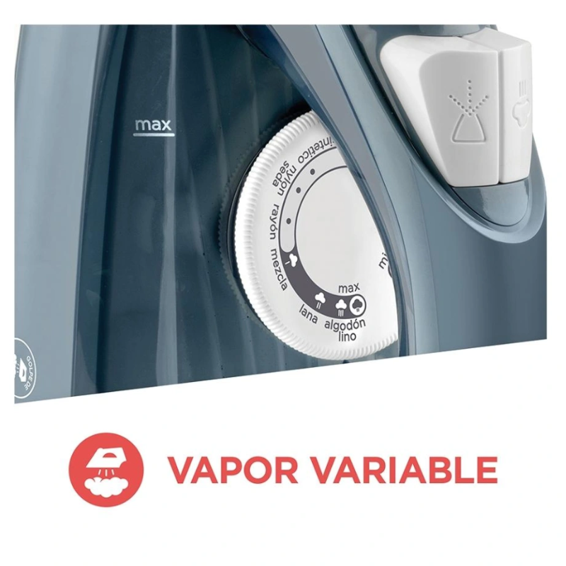 Plancha de Ropa Black+Decker TrueGlide IRBD300 Azul