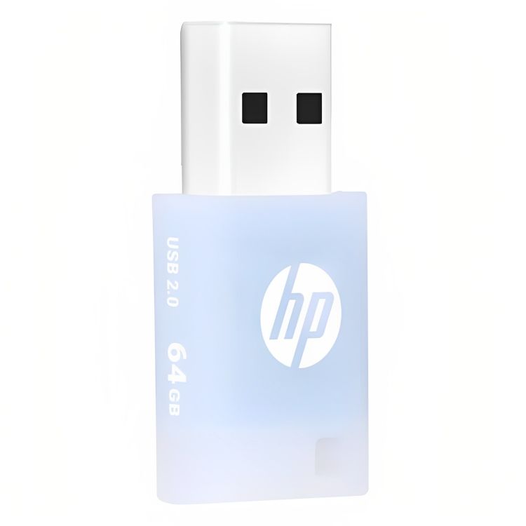 Memoria USB HP v168 64GB 2.0 Celeste