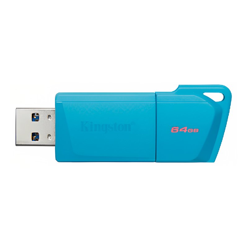 Memoria USB Kingston 64GB DTXM Exodia M Azul Aqua