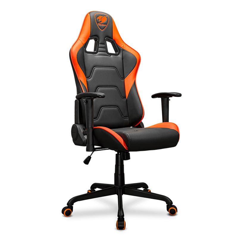 Silla Gaming Cougar Elite Negro/Naranja