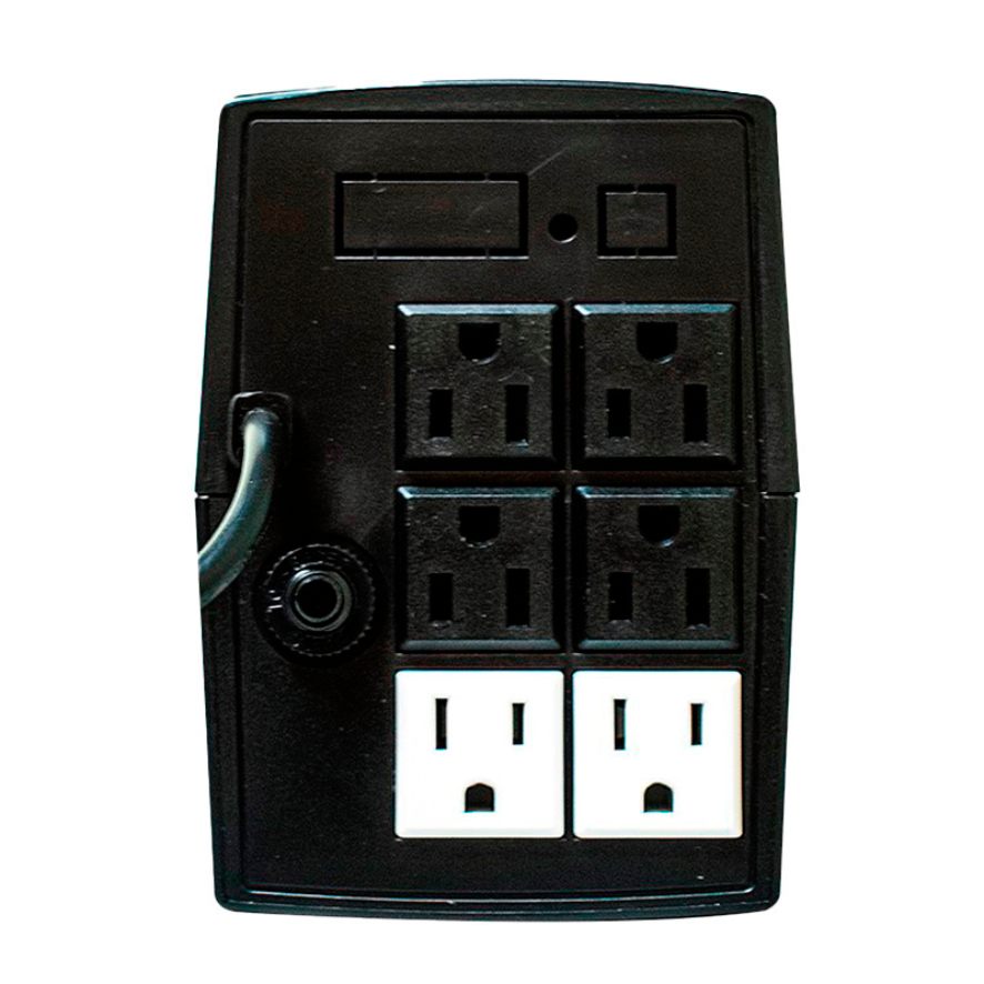 UPS 500VA PowerBox PBR506 250W 6 Salidas + Powerbank PowerBox GRATIS