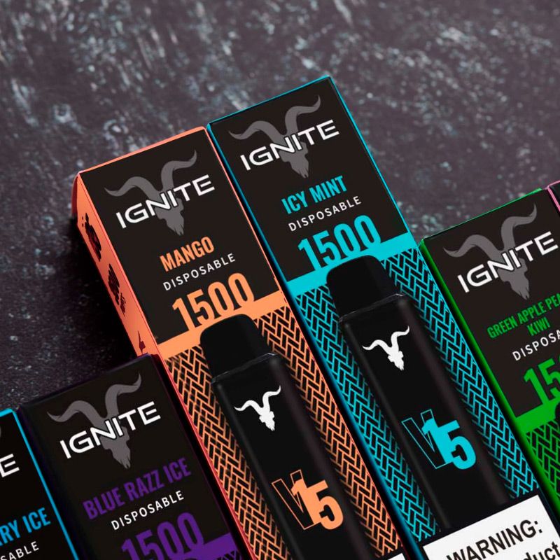 Vape Electronico Ignite V15 Puffs 1500 Nic 5g Lychee