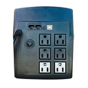 UPS 1200VA PowerBox UPSPB-1200VA 720W 6 Tomas
