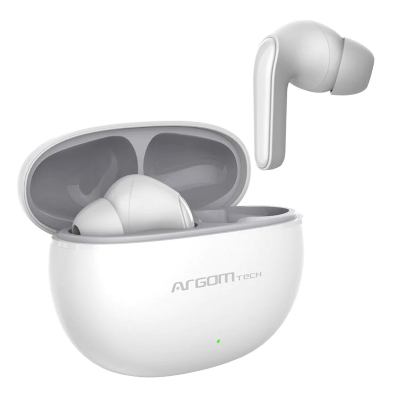 Audifonos Argom Bluetooth In-ear Skeipods E20 Blanco