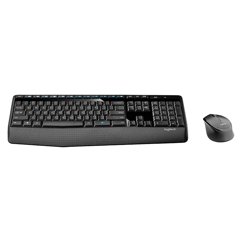 Teclado y Mouse Inalámbrico Logitech MK345 Negro Ingles