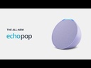 Bocina Inteligente Amazon Echo Pop Smart Lavanda Con Alexa