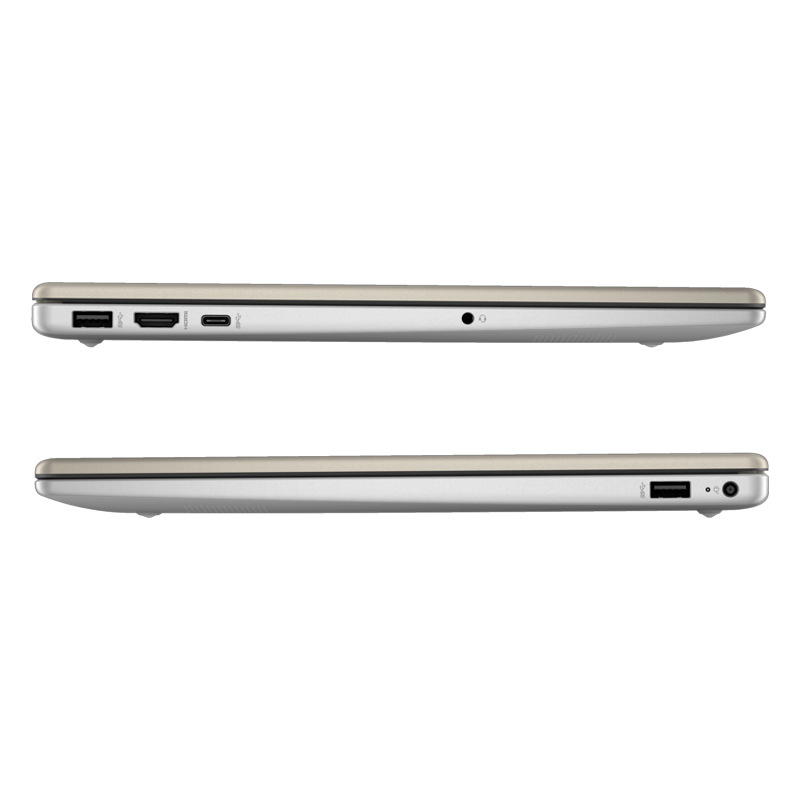 Laptop HP 15-fc0043la 15.6"  AMD Ryzen 3 7320U 8GB RAM 512 SSD Dorado W11 Home Teclado Español