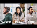 Audífonos Tipo Headset Logitech Zone Vibe 100 Inalámbricos con Micrófono Negro