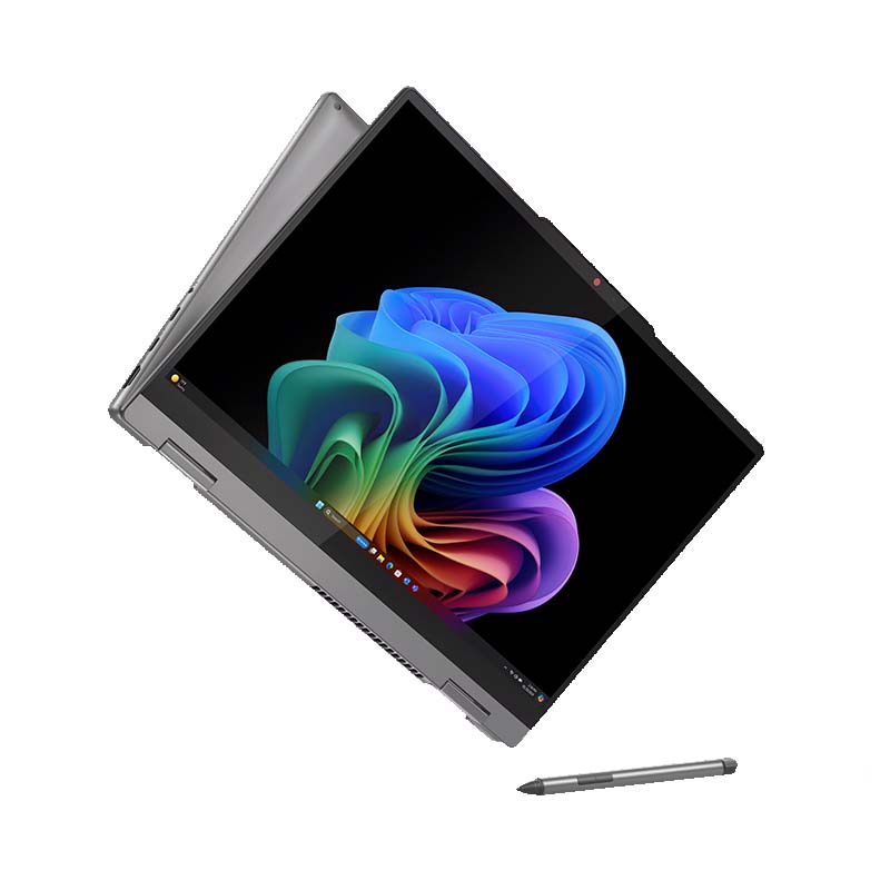 Laptop Lenovo 5 144Q8X9 14" Touchscreen Snapdragon X PlusX1O-42-100 16GB RAM 1TB SSD Gris W11 Home Teclado Ingles