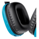 Audifonos tipo headset Klip Xtreme ZoundTune Bluetooth 3,5mm con Microfono Azul