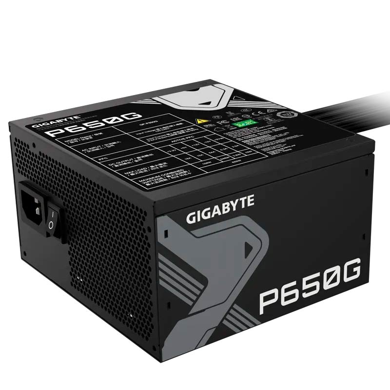 Fuente de Poder 650W Gigabyte P650G 80-PLUS GOLD