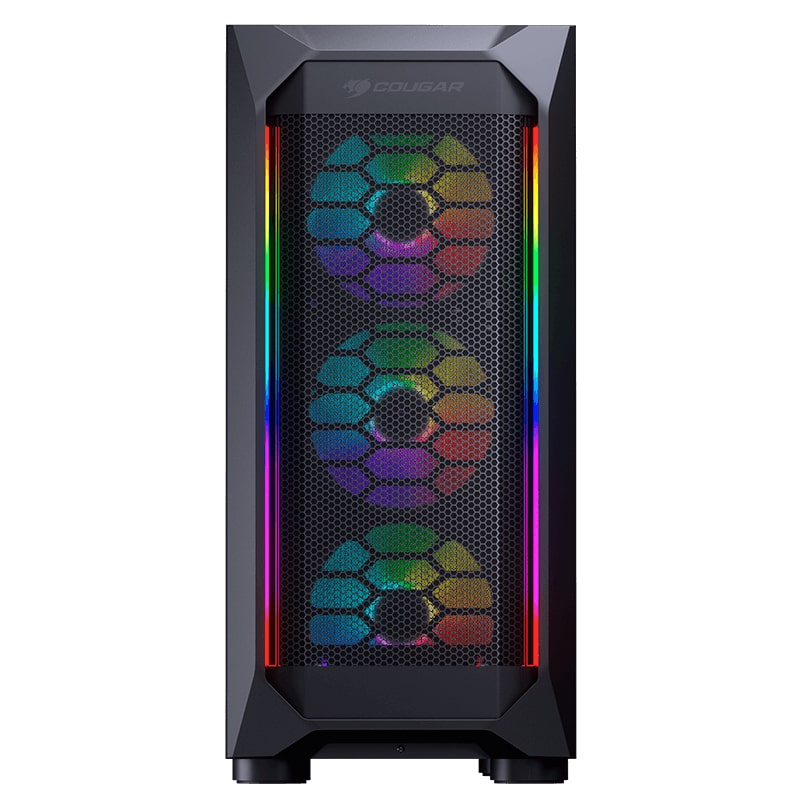 Case Gaming Cougar MX410 Mesh-G RGB Micro-ATX (Sin Fuente)