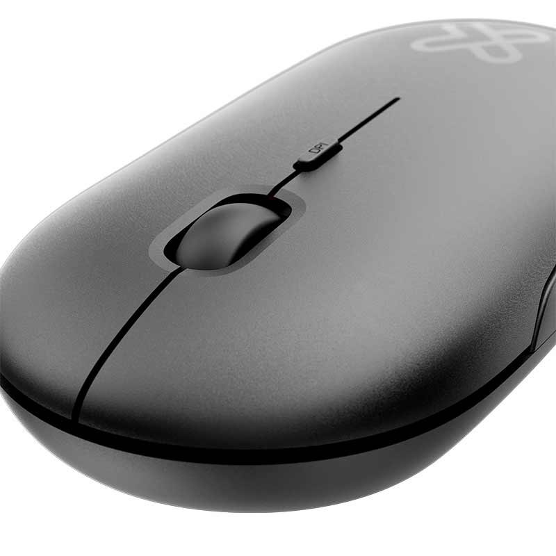 Mouse Inalámbrico Klip Xtreme SlimSurfer Óptico 1600DPI Negro