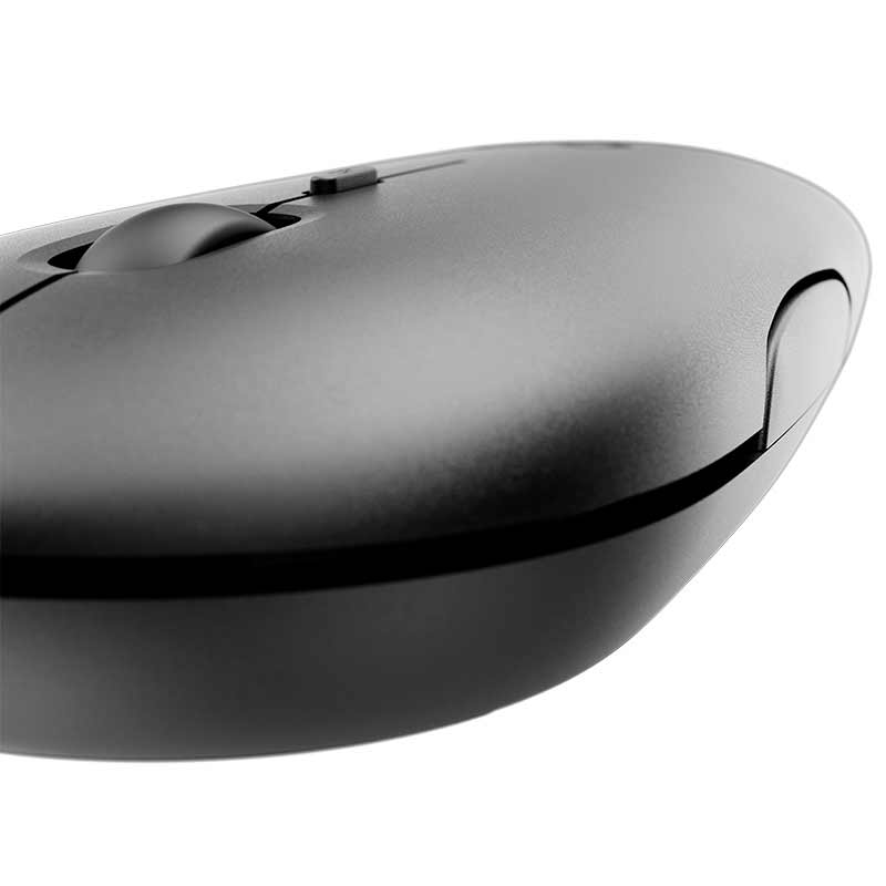Mouse Inalámbrico Klip Xtreme SlimSurfer Óptico 1600DPI Negro