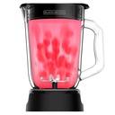 Licuadora Black+Decker Helix 4 Velocidades Jarra De Vidrio De 1.5 Lt Negra