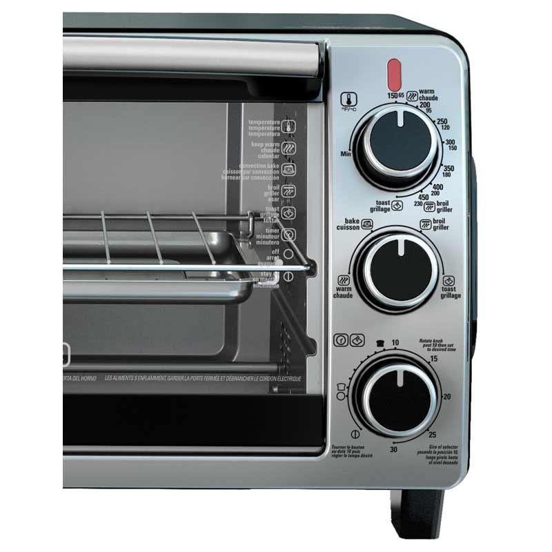 Horno Tostador Black+Decker Gris TO1950SBD