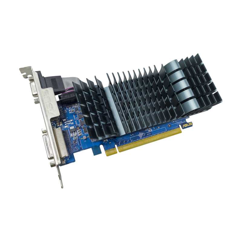 Tarjeta de Video 2GB GDDR5 Asus GeForce GT 710  EVO Low Profile HDMI DVI-D VGA PCIe 2.0