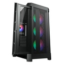 Case Gaming Cougar AirFace Pro Media Torre E-ATX Negro (Sin Fuente)