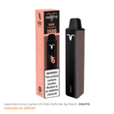 Vape Electronico Ignite V15 1500 Puffs Nic 5g Green Apple Peach Kiwi