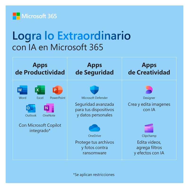 Impresora Epson Inyección Multifuncional EcoTank L03560 Wi-Fi + Licencia de Microsoft 365 Personal ESD 1 Año ***FISICA***