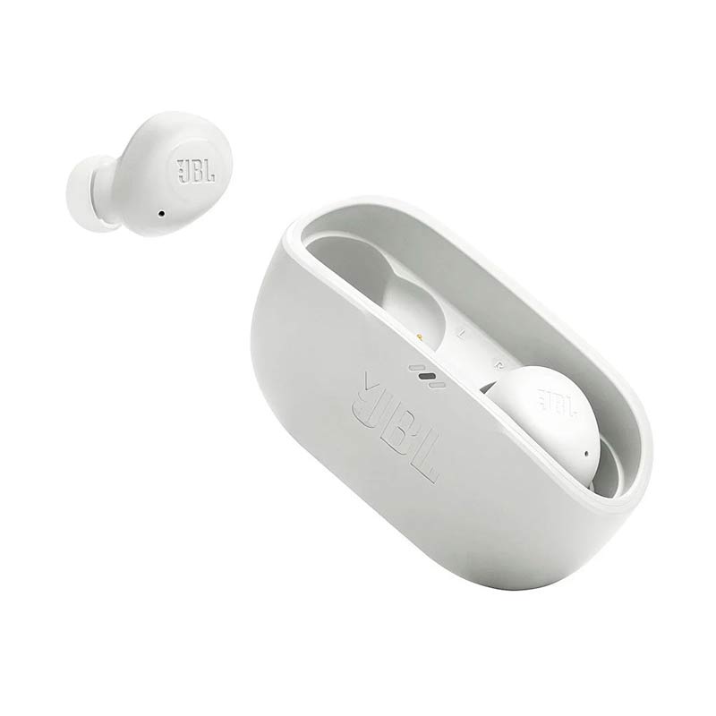 Audífonos In-Ear JBL Vibe Buds Bluetooth con Micrófono Blanco