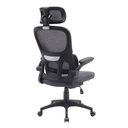 Silla de Oficina VektorTech Gris Oscuro