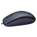Mouse Alámbrico Logitech Óptico M90 1000DPI Negro