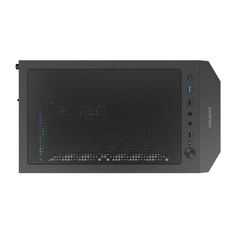 Case Gaming Cougar MX110 RGB Media Torre ATX Negro (Sin Fuente)