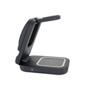 Estación de Carga Inalámbrica 3 en 1 Klip Xtreme PowerDesk Lite Negro