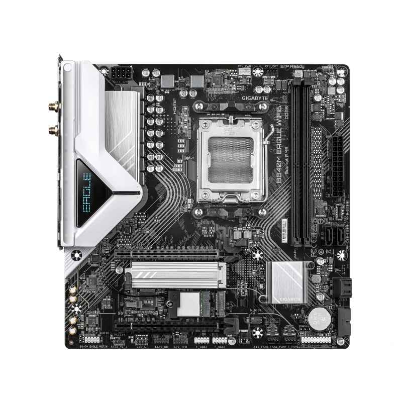 Motherboard Gigabyte B840M Eagle WiFi 6 Socket AM5 4xDDR5 Micro ATX