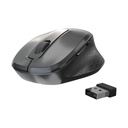 Mouse Inalámbrico Unno Tekno Glide Pro 1600DPI Negro