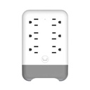 Conector de Pared Unno Tekno PW5084WT PowerPod 6-en-1 PD20W Blanco