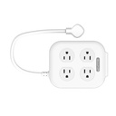 Regleta Unno Tekno PW5085WT PowerPod 4-en-1 USB PD Blanco