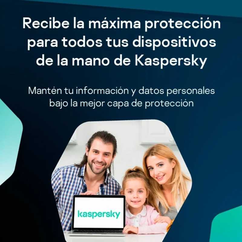 Licencia Kaspersky Standard 3 dispositivo 1 Año ***FISICA***