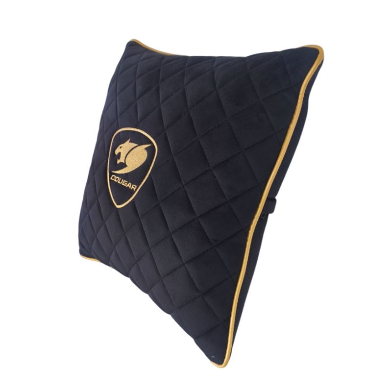 Cojín Cougar Cushion Lander Negro/Dorado